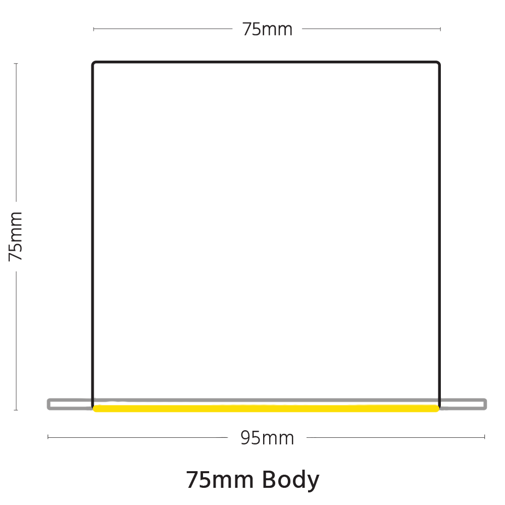 Space 75mm dims comparison V4C